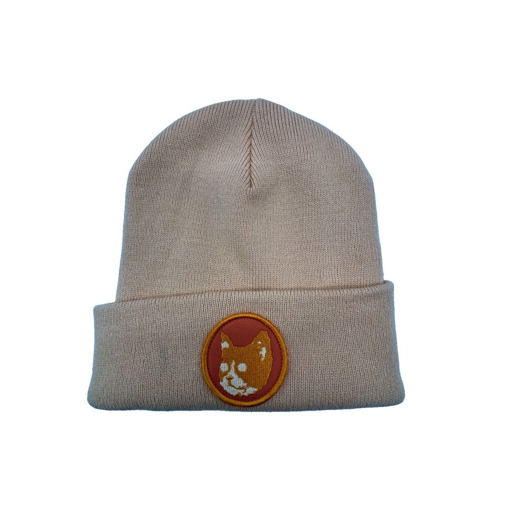 Golf Wang Kill Cat Patch Beanie Hat Tan Brown Tyler The Creator